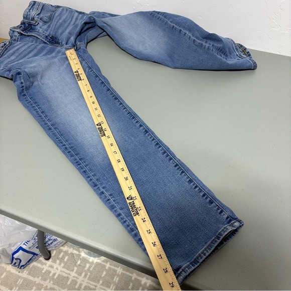 American Eagle Original Straight Light Wash Men's Denim Jeans 28x30 Cotton Blend - Picture 12 of 12